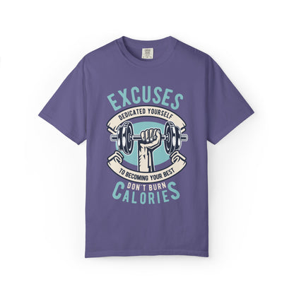 100% cotton (fiber content may vary for different colors) Medium fabric (5.3 oz/yd² (180 g/m²)) Dedicated Yourself To Becoming Your Best Don’t Burn Calories Unisex Heavy Cotton T-Shirt