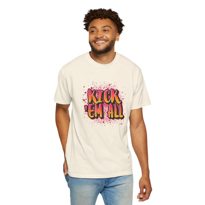 Kick Em All Unisex Heavy Cotton T-Shirt