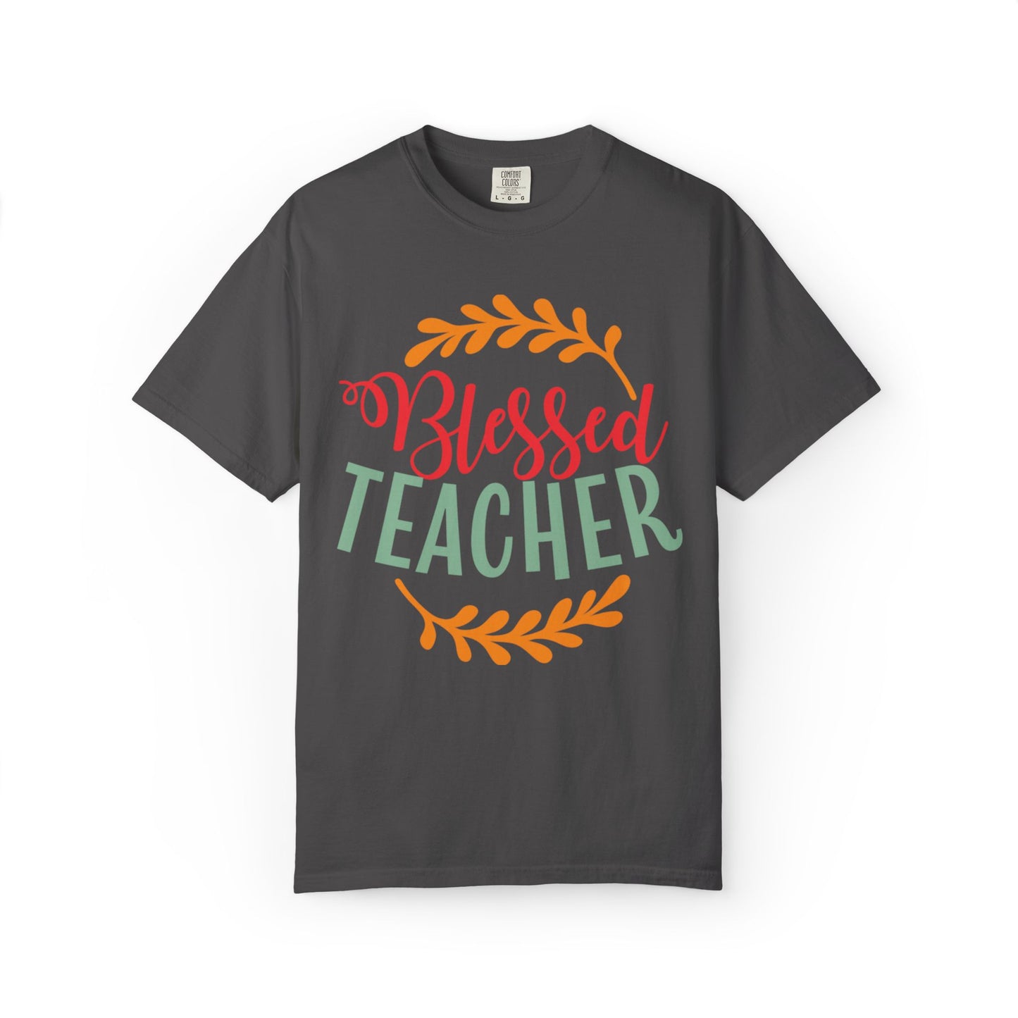 Blessed Teacher Role Model Supportive Learning Positive Reinforcement Moral Values Unisex Heavy Cotton T-Shirt