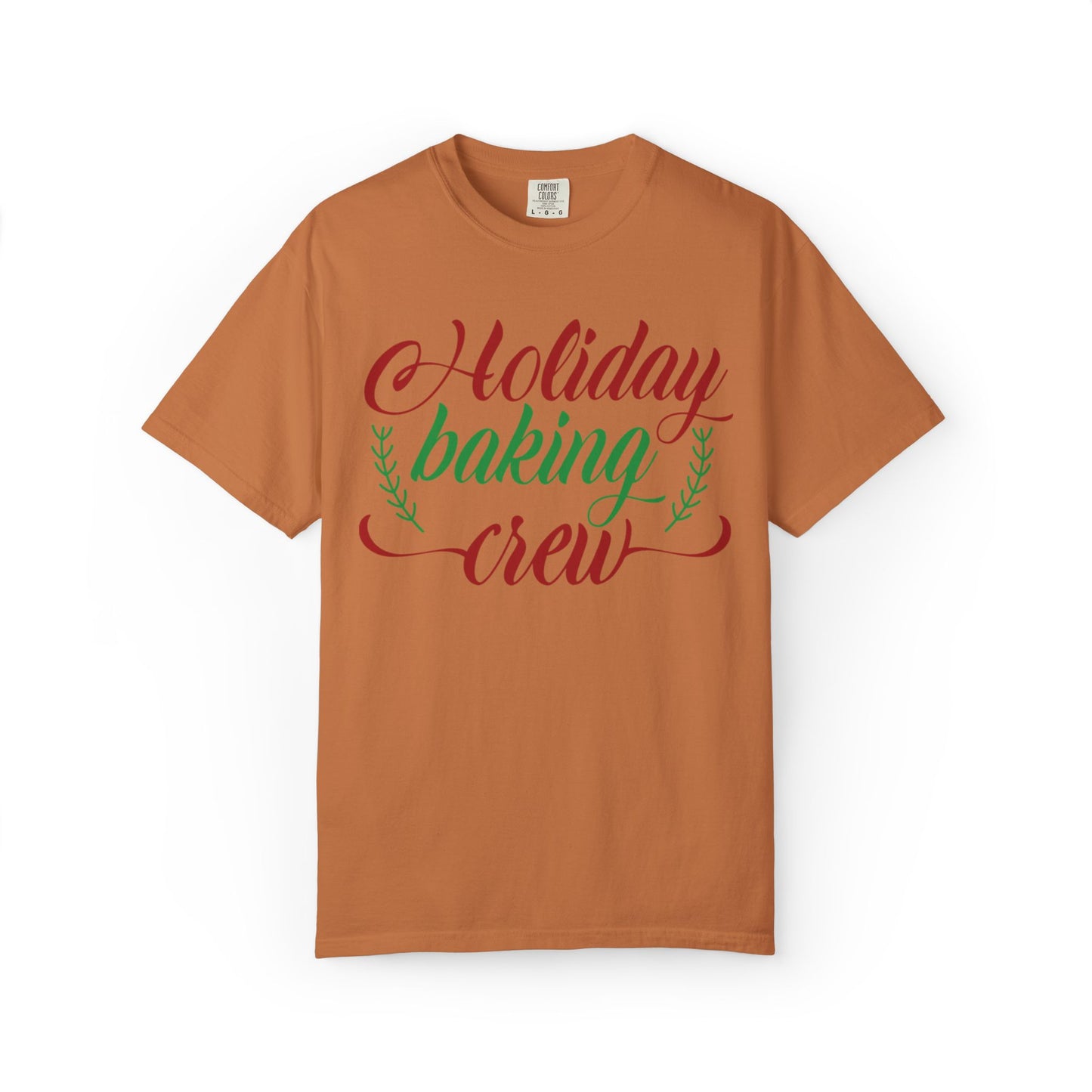 Holiday Baking Crew Xmas Cakes Christmas Cookies Festival Season Unisex Heavy Cotton T-Shirt