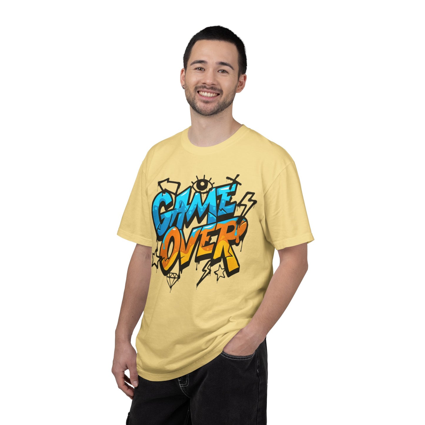 Game Over Unisex Garment-Dyed T-shirt