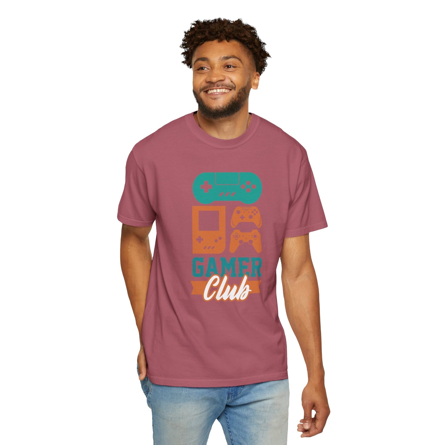Funny Gamer Club Sarcastic Retro Gaming Gaming Consoles Gaming Community Unisex Heavy Cotton T-Shirt