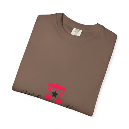 Welcome Home Peaceful Paradise Tee Cherished Space Heartfelt Haven Unisex Heavy Cotton T-Shirt