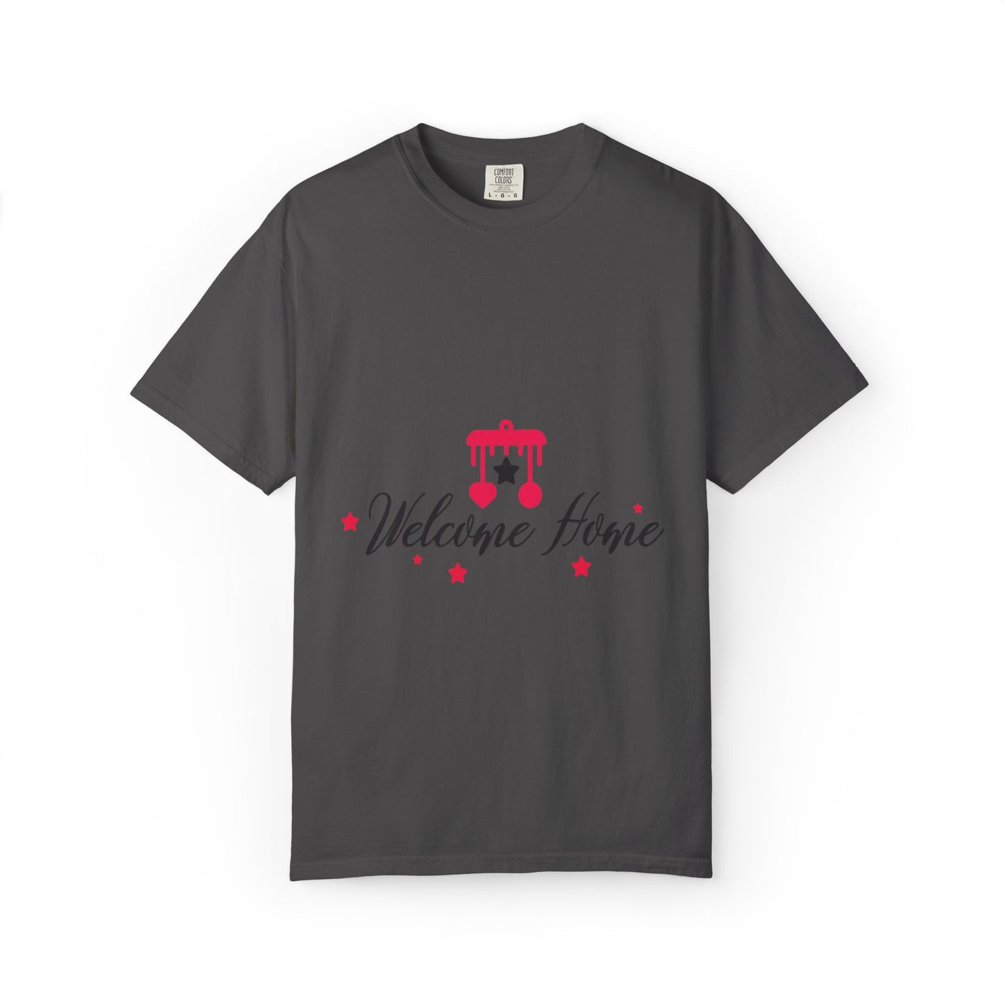 Welcome Home Peaceful Paradise Tee Cherished Space Heartfelt Haven Unisex Heavy Cotton T-Shirt