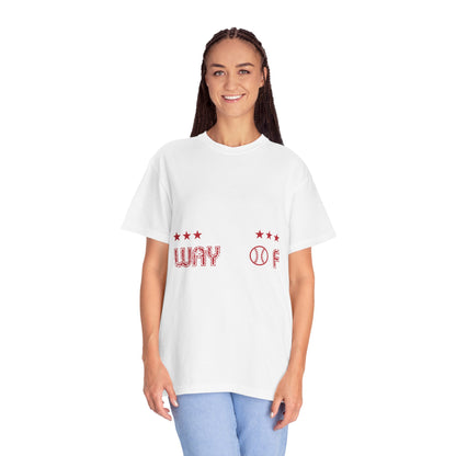 Funny Baseball Is A Way Of Life Sarcastic Deep Love Happiness Passion Baseball lovers Sports Preference Unisex Heavy Cotton T-Shirt