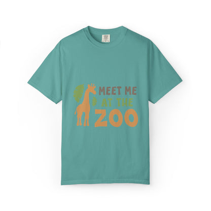 Meet Me At Zoo Wildlife Conservation Tee Animal Welfare Safari Aquarium Outreach Programs Unisex Heavy Cotton T-Shirt