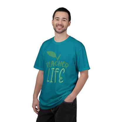 Teacher Life Role Model Supportive Learning Positive Reinforcement Moral Values Unisex Heavy Cotton T-Shirt