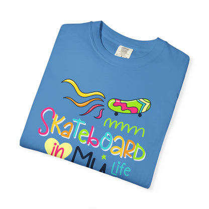 Skateboard In My Life Skater Competitions Boarding Fitness Tee Unisex Heavy Cotton T-Shirt