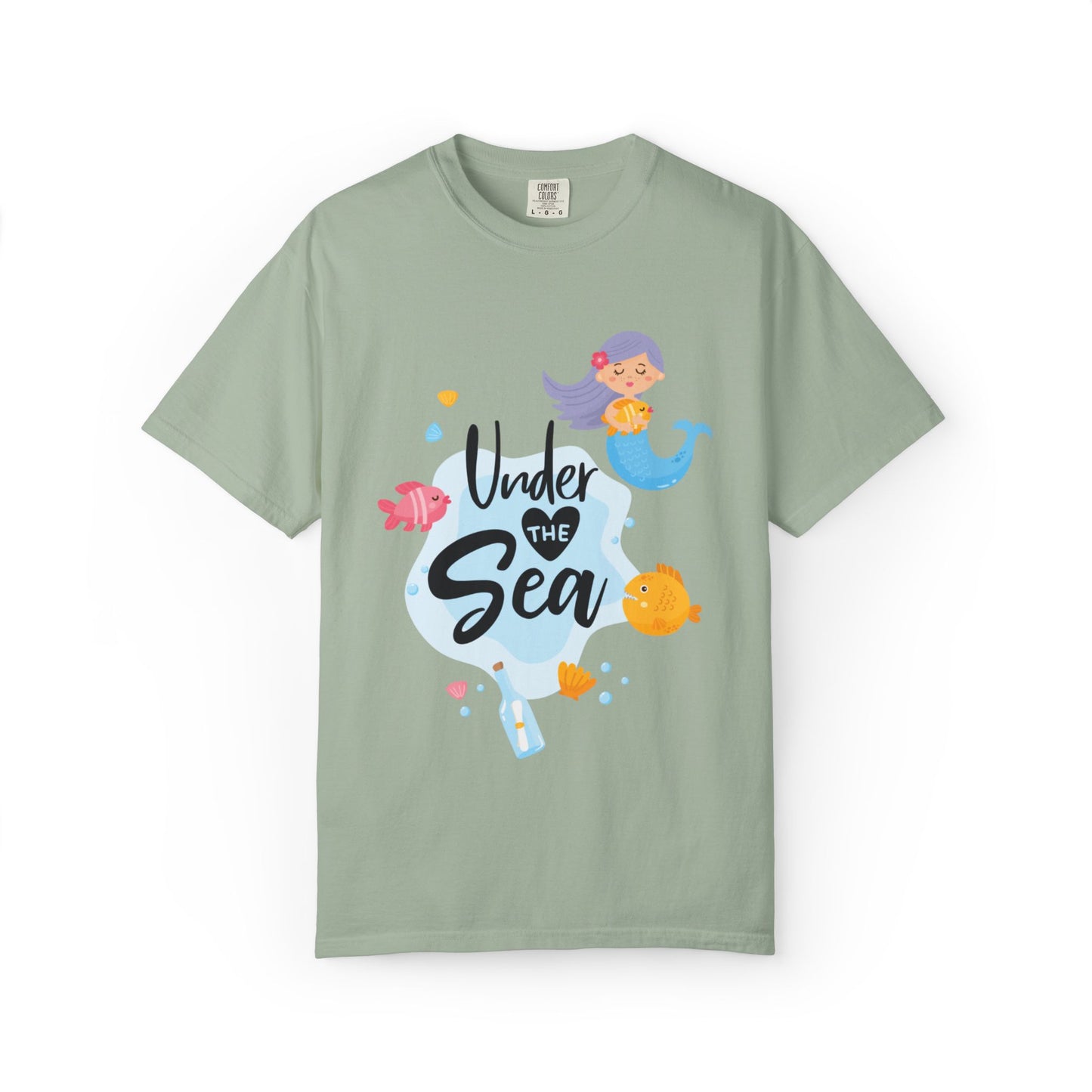 Under The Sea Oceanic Enchantment Tee Marine Life Wonders Unseen Depths Unisex Heavy Cotton T-Shirt