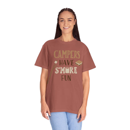 Campers Adventure Mountain Tee Belays Ropes Fun Activities Unisex Heavy Cotton T-Shirt