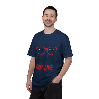 Game For Life Adventures Tee Player’s Journey Obsession Epic Battles Unisex Heavy Cotton T-Shirt