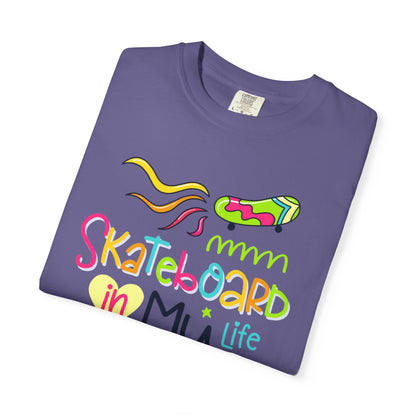 Skateboard In My Life Skater Competitions Boarding Fitness Tee Unisex Heavy Cotton T-Shirt