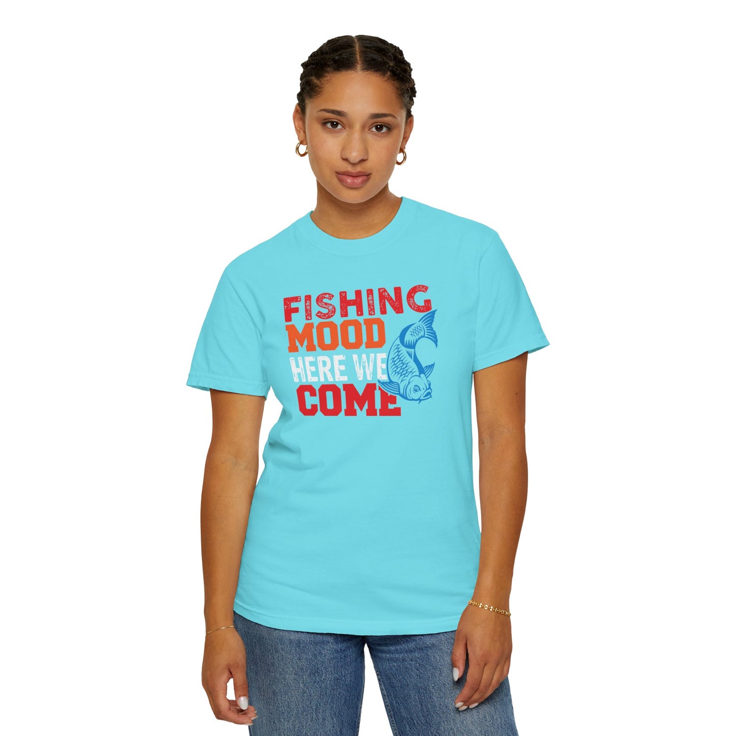 Fishing Mood Fishing Gear Sarcastic Fisherman Fishing Tee Unisex Heavy Cotton T-Shirt
