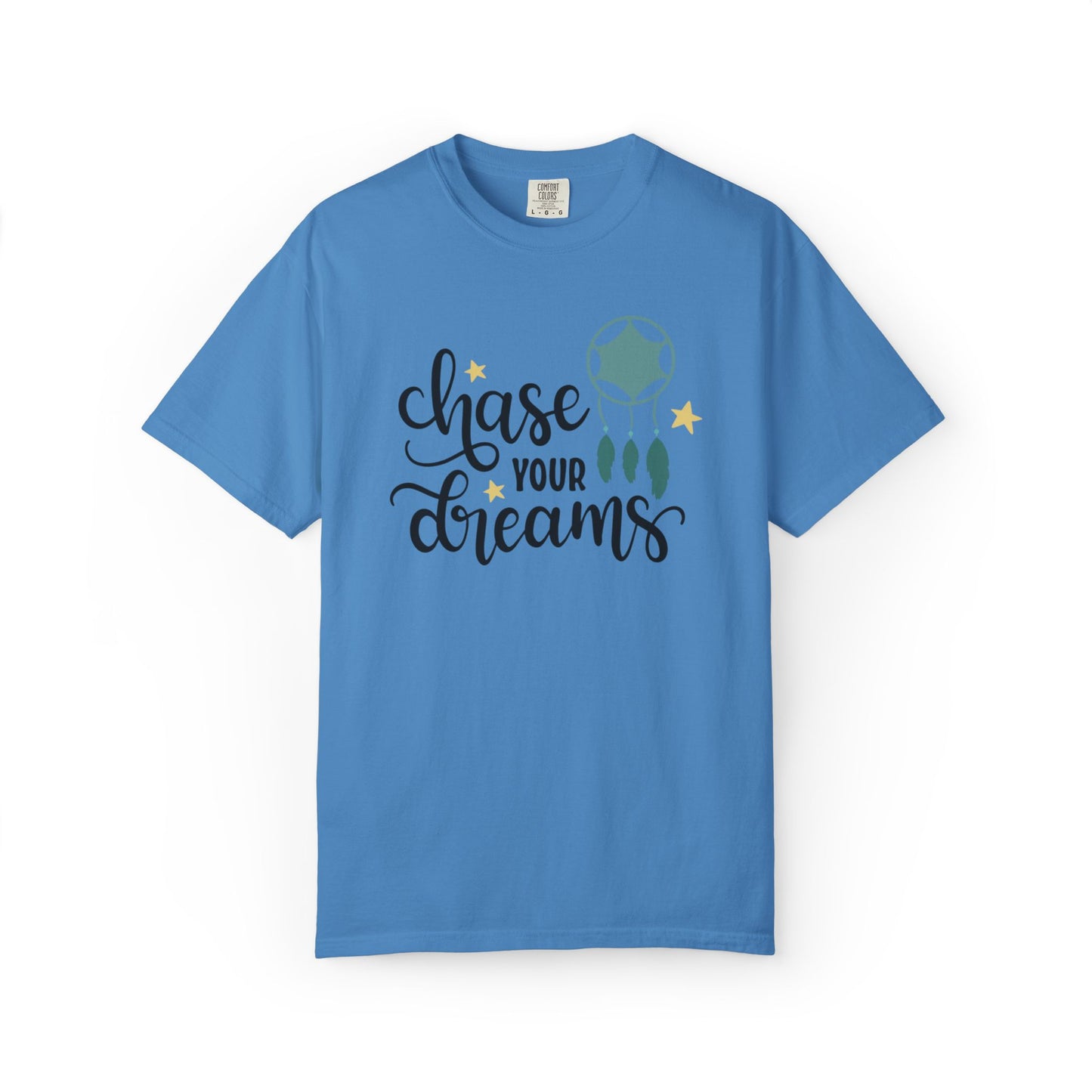 Chase Your Dreams Creativity Imagination Tee Determination Reach For The Stars Unisex Heavy Cotton T-Shirt