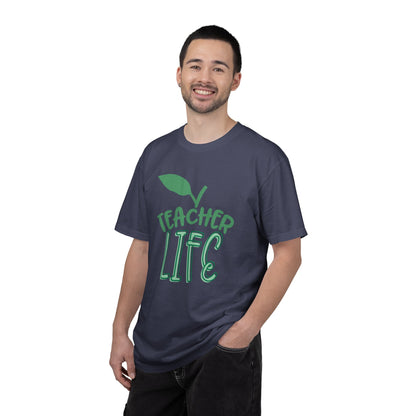 Teacher Life Role Model Supportive Learning Positive Reinforcement Moral Values Unisex Heavy Cotton T-Shirt