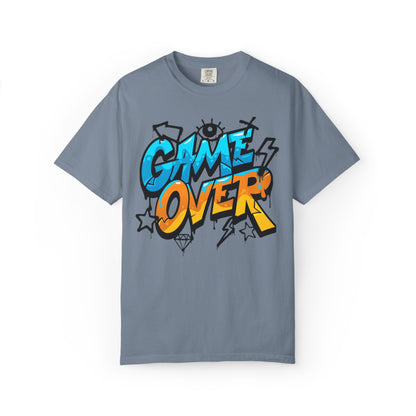 Game Over Unisex Garment-Dyed T-shirt