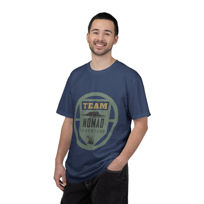 Team Nomad Constant Movement Discovery Freedom Adventure Enthusiasts Unisex Heavy Cotton T-Shirt