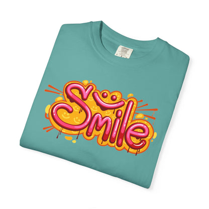Smile Unisex Garment-Dyed T-shirt