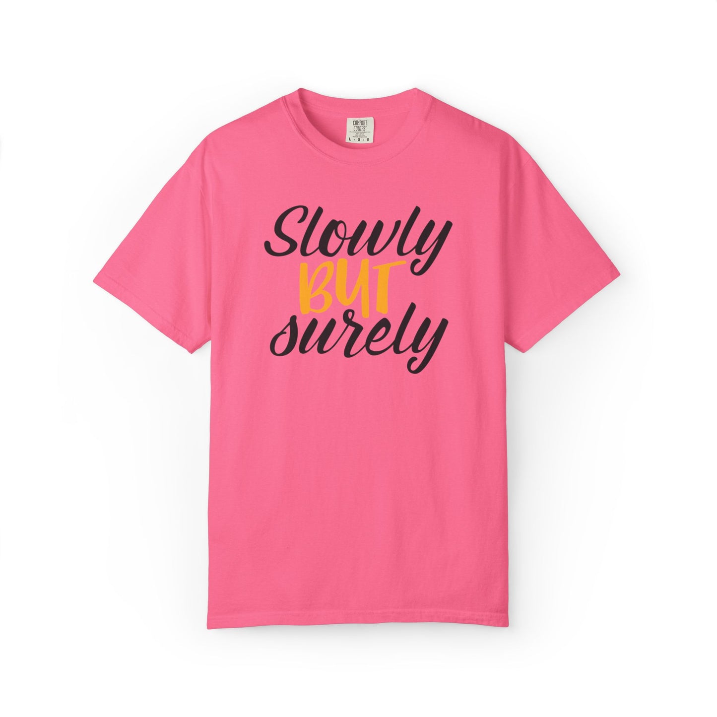 Slowly But Surely Embracing Challenges Tee Unbreakable Will Relentless Spirit Unyielding Determination Unisex Heavy Cotton T-Shirt