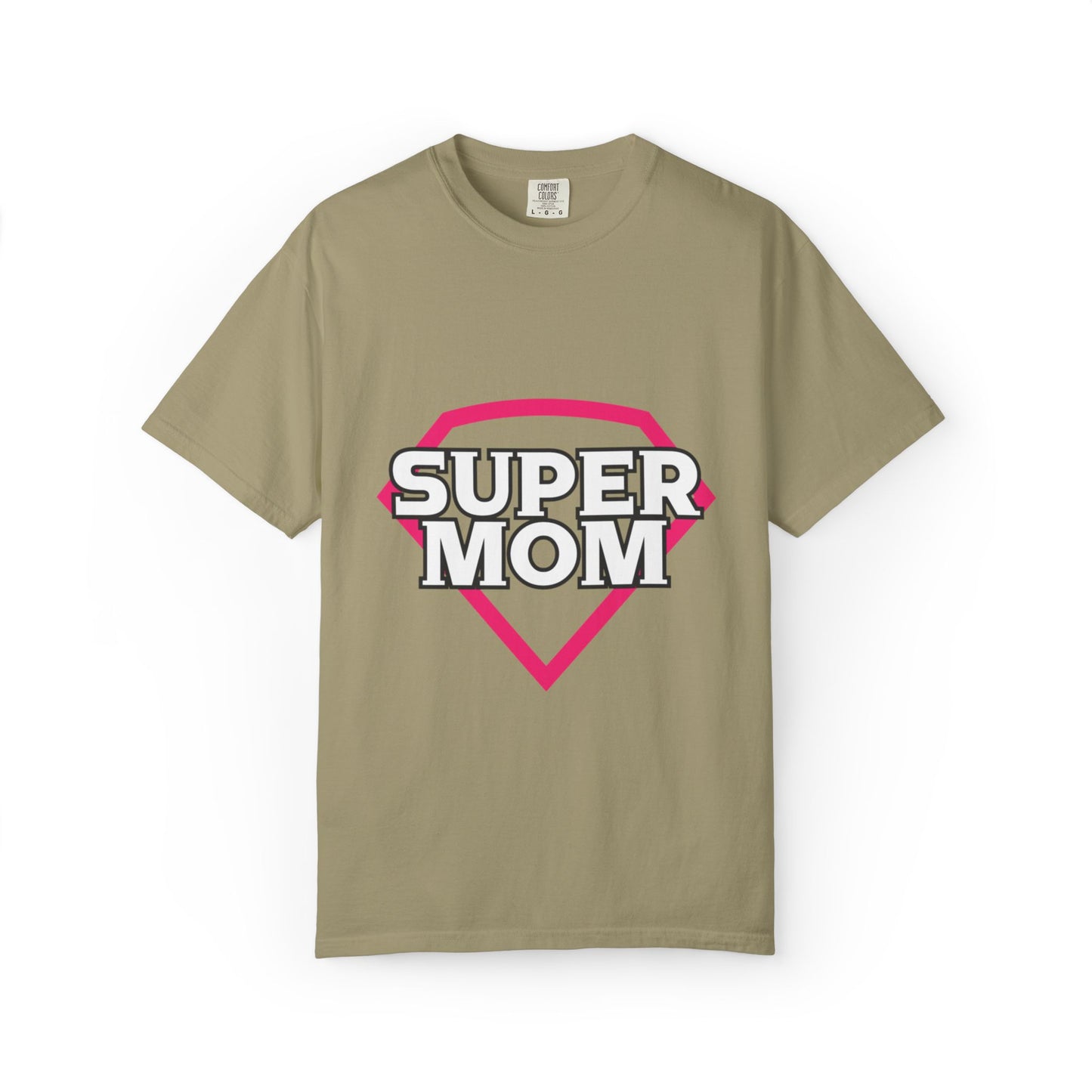 Cute Super Mom Motherhood Mama Love Master Multitasker Life Giver Wonder Woman Unisex Heavy Cotton T-Shirt