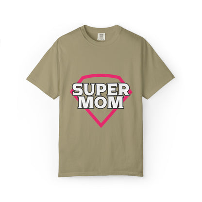 Cute Super Mom Motherhood Mama Love Master Multitasker Life Giver Wonder Woman Unisex Heavy Cotton T-Shirt