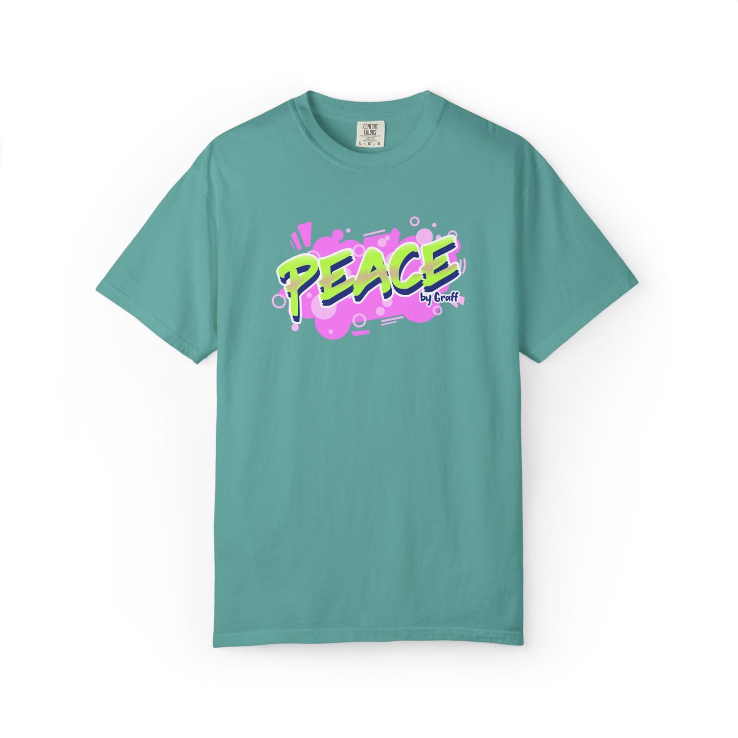 Graffiti Logo Maker Featuring Bubbly Graphics Unisex Heavy Cotton T-Shirt