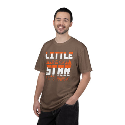 Thrilling Little Rock Star Born To Rock Rock And Roll Passion Rocker At Heart Rock Enthusiasm Unisex Heavy Cotton T-Shirt