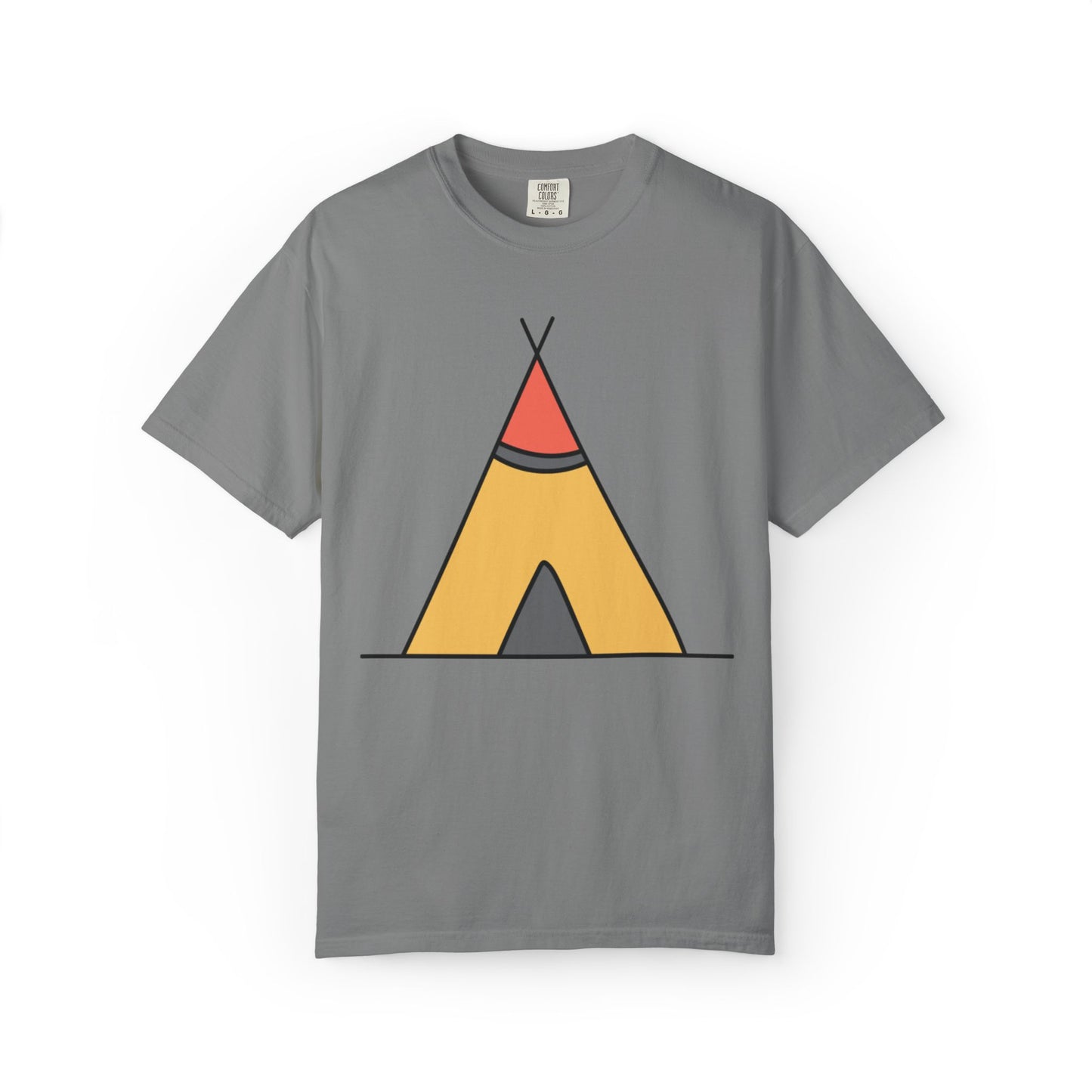 Camping  Adventure Lovers Tee Nature Exploration Bonfire Travel Van Unisex Heavy Cotton T-Shirt
