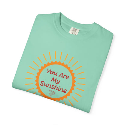 You Are My Sunshine Lovers Tee Hug Rainbow Passion Unconditional Soulful Connection Unisex Heavy Cotton T-Shirt