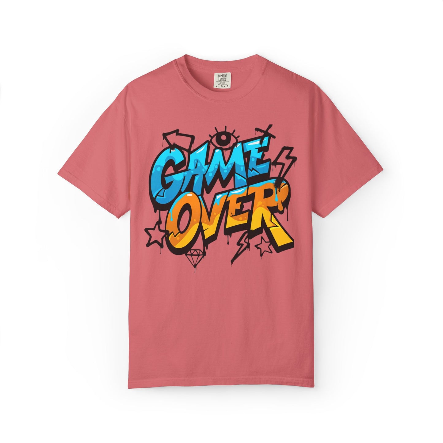 Game Over Unisex Garment-Dyed T-shirt