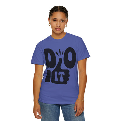 Do It Finding Peace Trendy Tee Overcoming Challenges Stay Positive Trust The Process Unisex Heavy Cotton T-Shirt