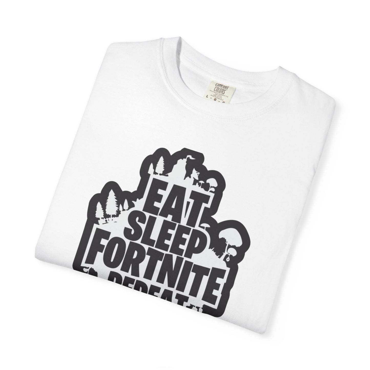Eat Sleep Fortnite Battle Royale Squad Gameplay Passion Tee Solo Missions Social Gaming Unisex Heavy Cotton T-Shirt