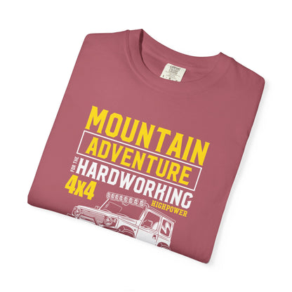 Thriller Mountain Adventure Mountain Explorer Sarcastic Alpine Discover Unisex Heavy Cotton T-Shirt