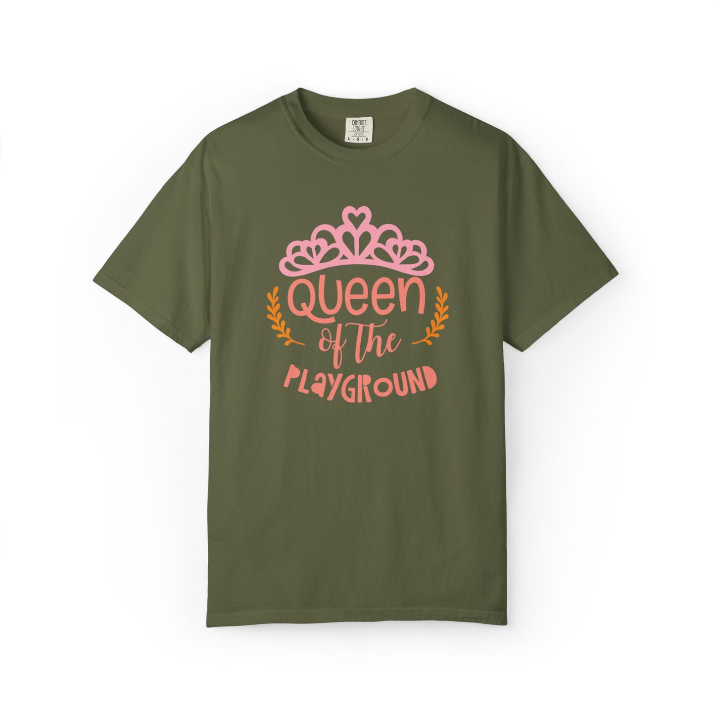 Queen Of The Playground Playtime Learning Objectives Early Toddlers Tee Childhood Development Unisex Heavy Cotton T-Shirt