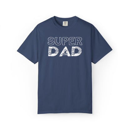 Super Dad Embracing Fatherhood Tee Growing Our Family Anticipating Parenthood Unisex Heavy Cotton T-Shirt