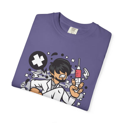 Doctor Superpower Medical Mastery Wellness Warriors Tee Medical Mentor Unisex Heavy Cotton T-Shirt