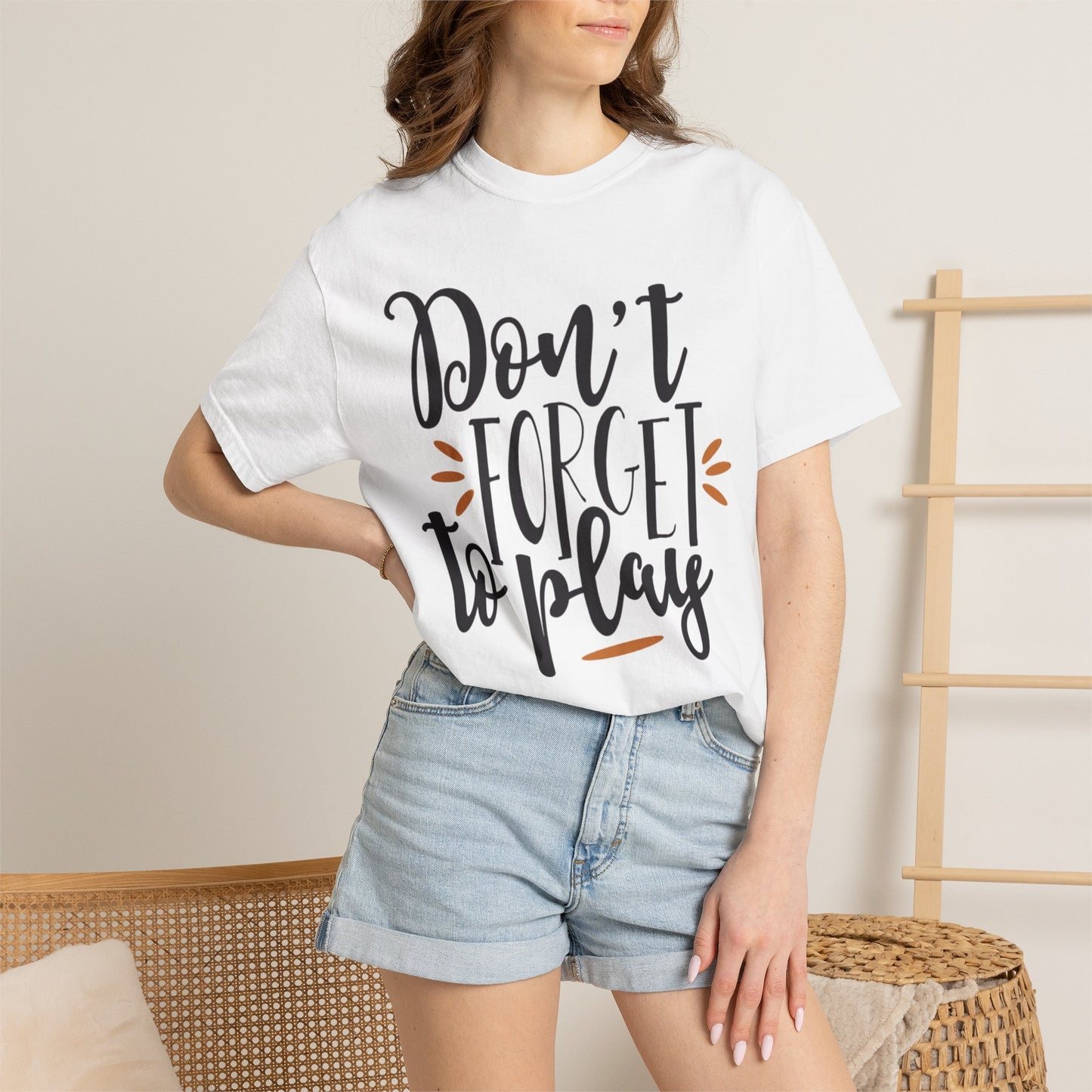 Don’t Forget To Play Warriors Tee Non-Stop Playing Gaming Obsession Unisex Heavy Cotton T-Shirt