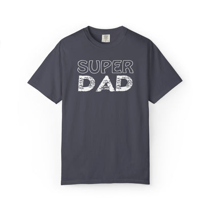 Super Dad Embracing Fatherhood Tee Growing Our Family Anticipating Parenthood Unisex Heavy Cotton T-Shirt