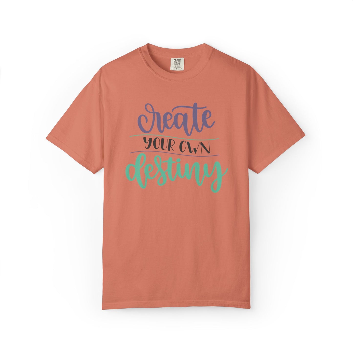Create Your Destiny Embracing Challenges Tee Unbreakable Will Relentless Spirit Unyielding Determination Unisex Heavy Cotton T-Shirt