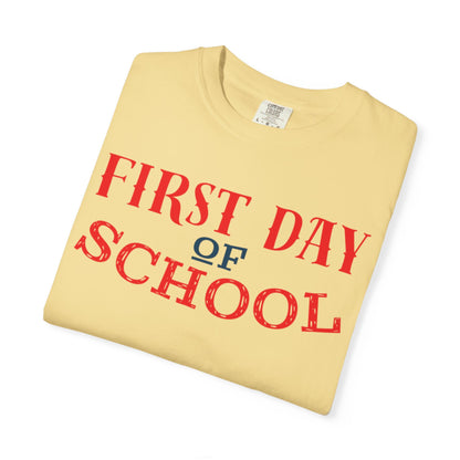 Funny First Day School Learning Legend Super Scholar Junior Geniuses Science Star Student’s Day Unisex Heavy Cotton T-Shirt