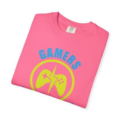 Inspirational Gamers Never Quit Virtual Immortality Forever A Gamer Immortalized In Pixels Unisex Heavy Cotton T-Shirt