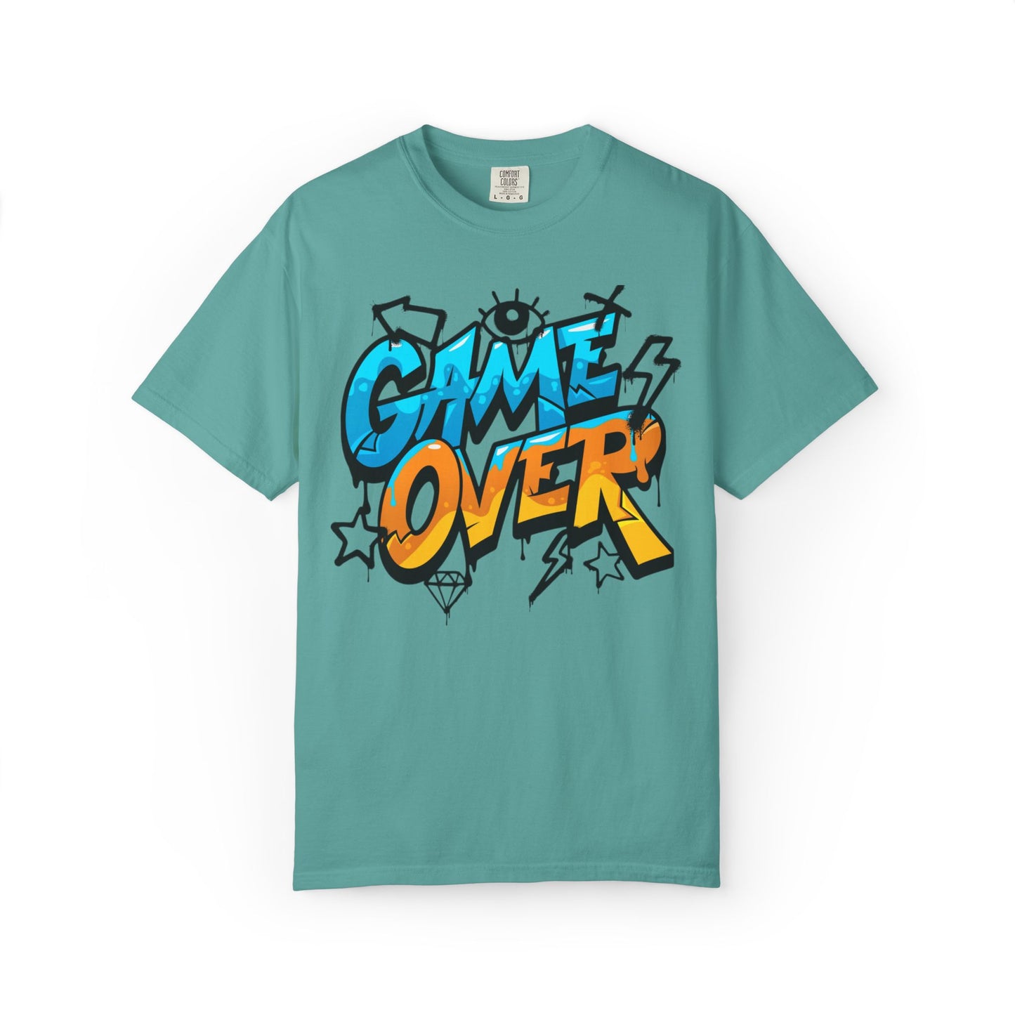 Game Over Unisex Garment-Dyed T-shirt