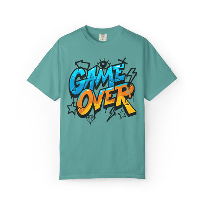 Game Over Unisex Garment-Dyed T-shirt