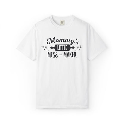 Mommy’s Little Mess-Maker Motherhood Loves Supermom Life Giver Wonder Woman Trendy Tee Unconditional Love Toddler Unisex Heavy Cotton T-Shirt