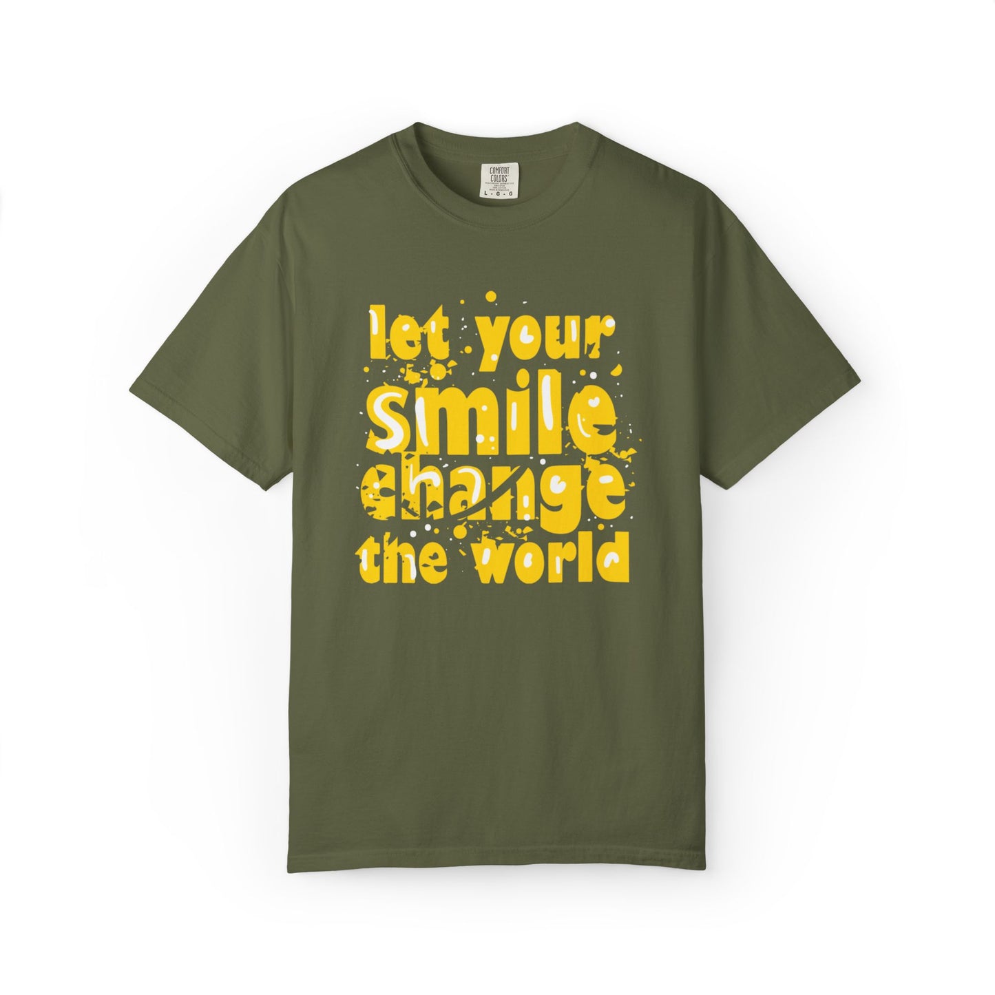Let Your Smile Change The World Kindness Heartfelt Compliments Tee Thoughtful Gestures Love-Inspiration  Unisex Heavy Cotton T-Shirt