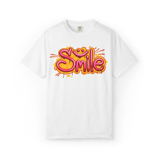 Smile Unisex Garment-Dyed T-shirt