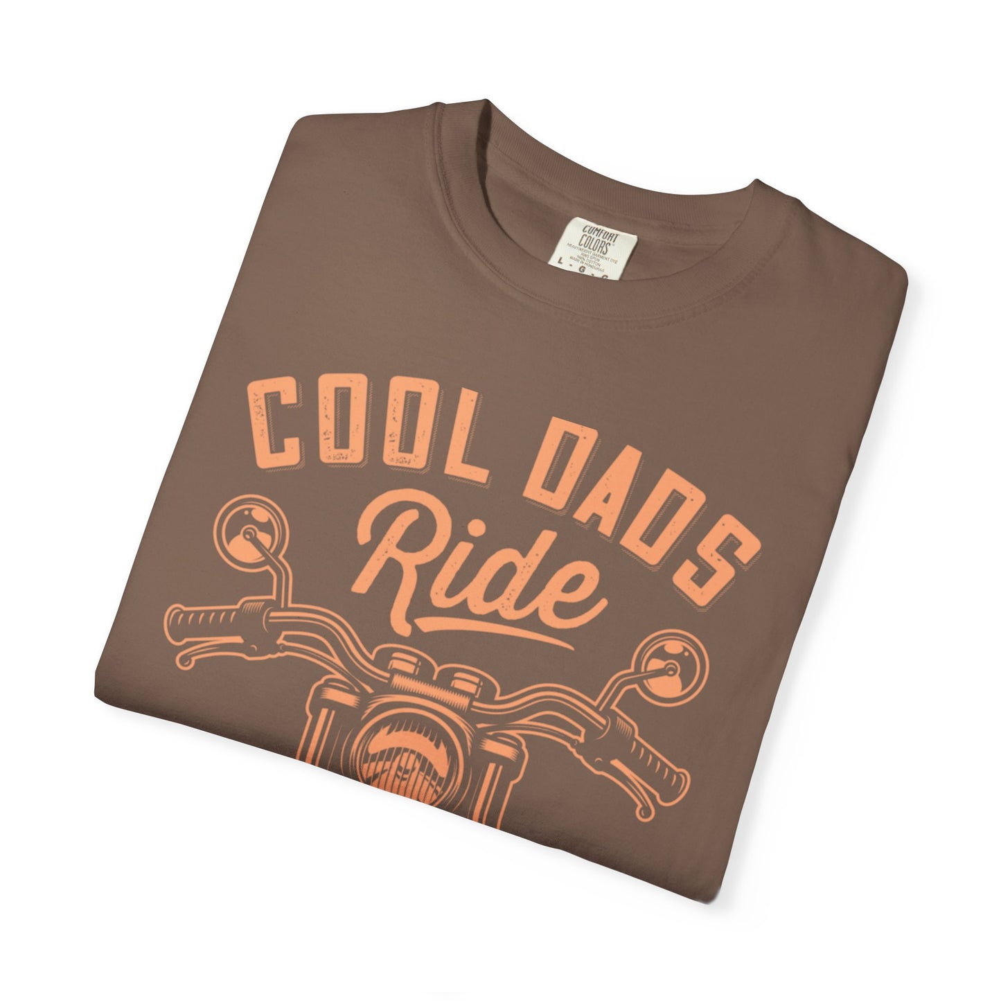 Funny Cool Dad Motorcycle Sporty Dad Sarcastic Pedal Power Dad Bike Lover Unisex Heavy Cotton T-Shirt