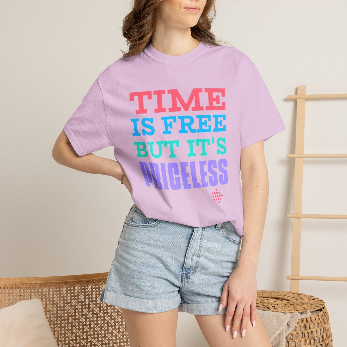 Time Is Free But Its Precious Unisex Heavy Cotton T-Shirt