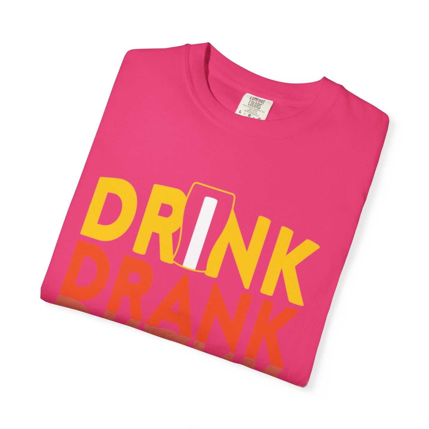 Funny Drink Drank Drunk Want To Drink Beer sarcastic Beer Glass Sip & Smile Unisex Heavy Cotton T-Shirt