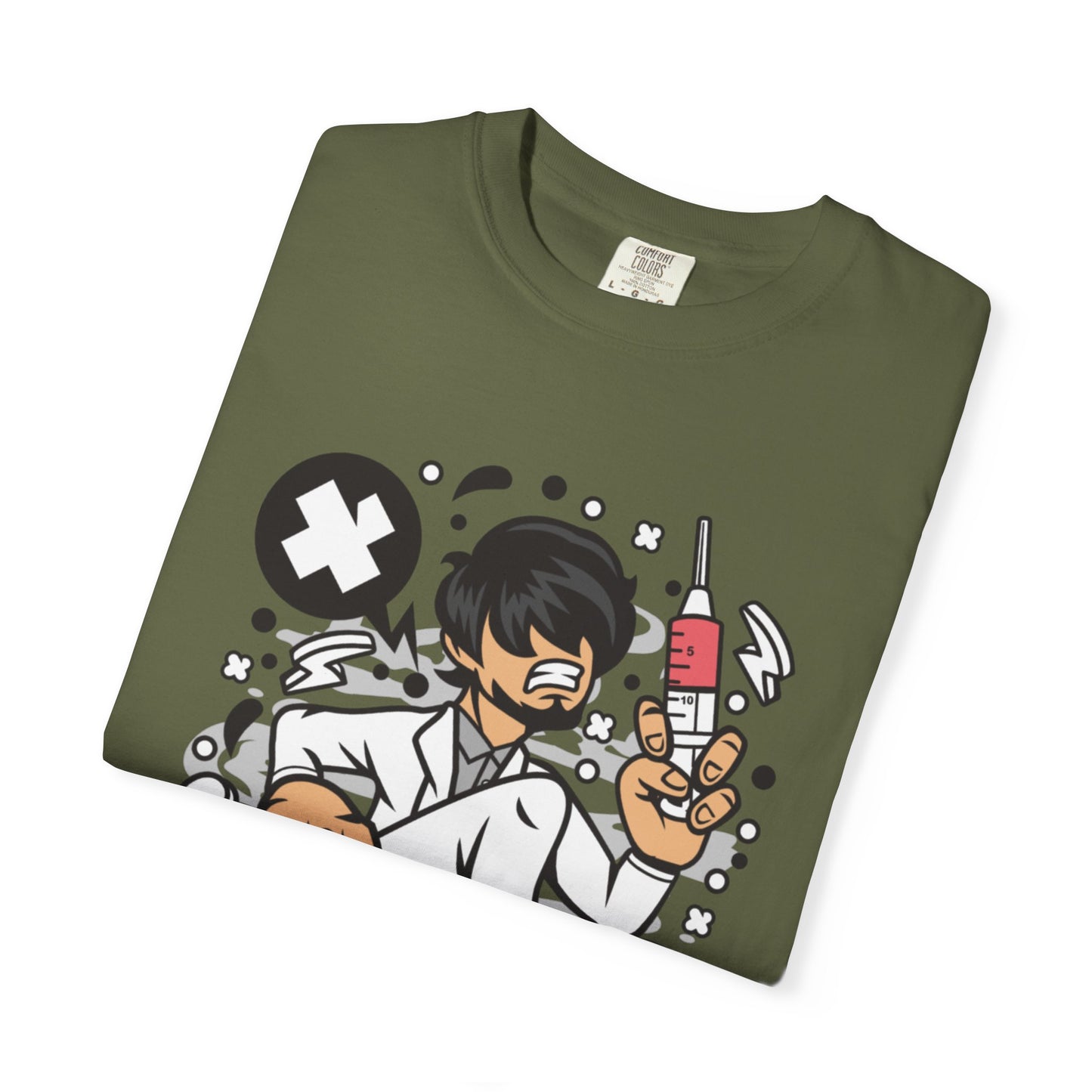 Doctor Superpower Medical Mastery Wellness Warriors Tee Medical Mentor Unisex Heavy Cotton T-Shirt
